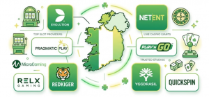 Game providers listed at Irish casinos