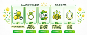 Jackpot slots listed