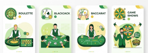 Live dealer games listed